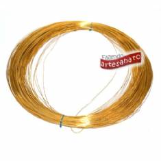 Foto Arame Liso 0,8 Mm Ouro - Kg